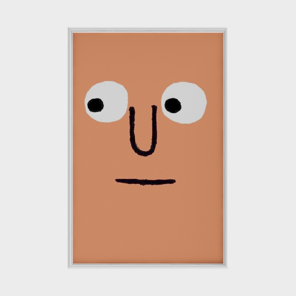 Abstract Face 3D Model - Low Poly with High Detail