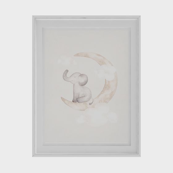 Delightful Low-Poly Elephant 3D Model for Creative Projects