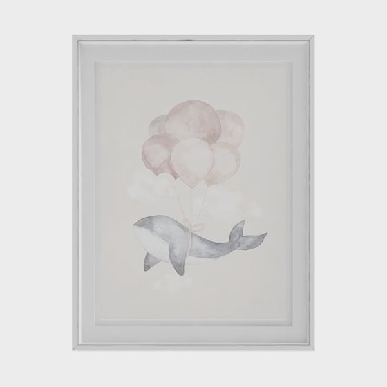 Moderne Kinderdekorationsmalerei mit Wal_Kopie