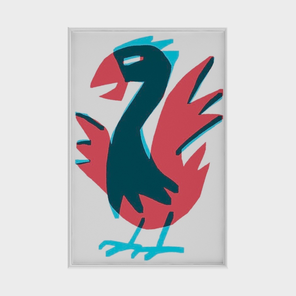 Modern abstract children's decorative painting dinosaur_Copy