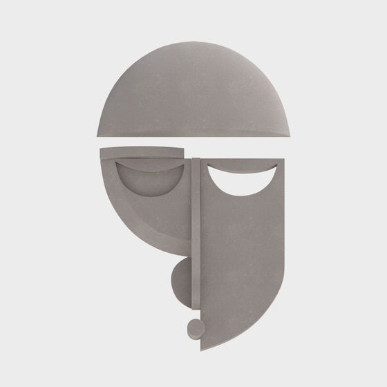 Futuristic Soldier Helmet 3D model