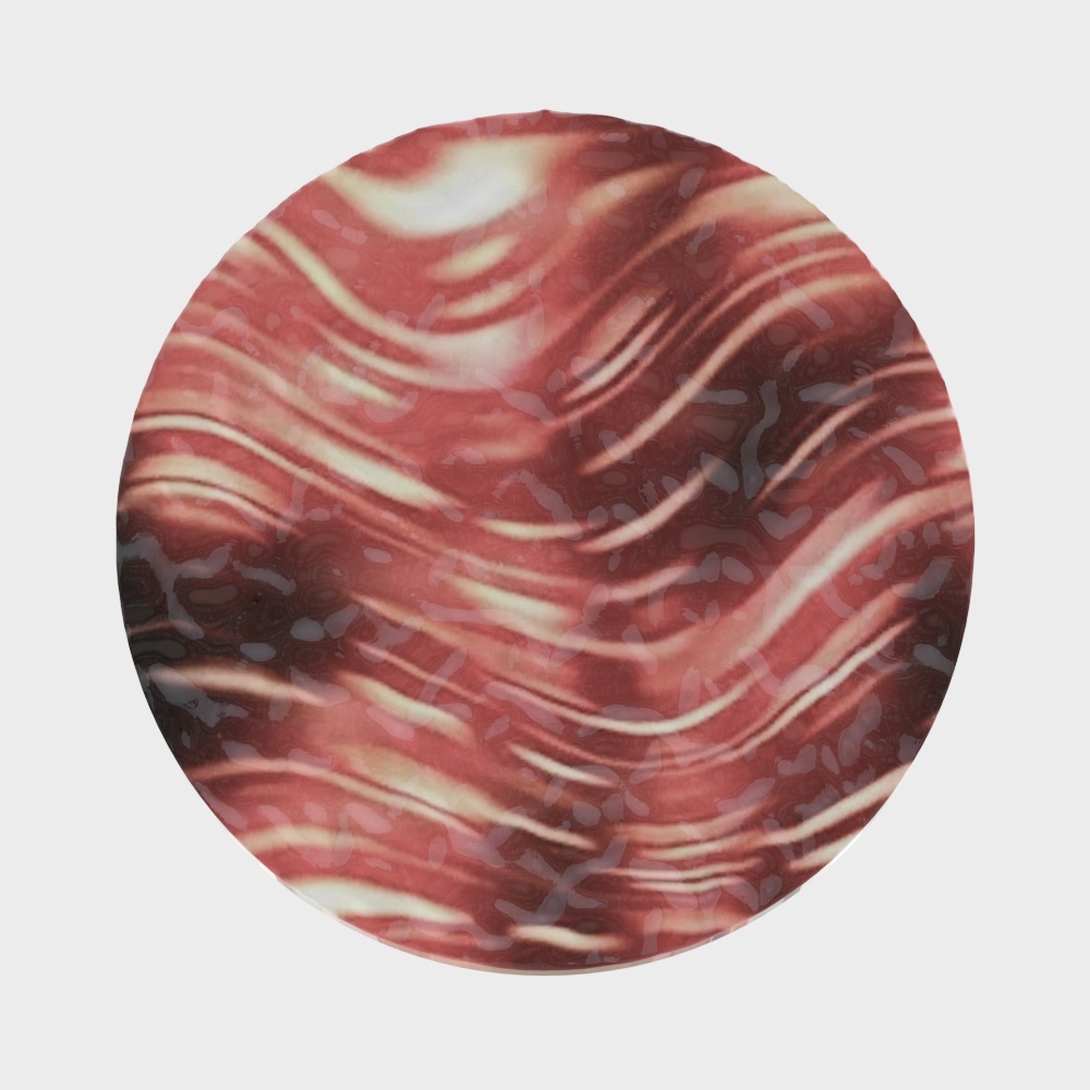 Realistic Meat Slice 3D Model