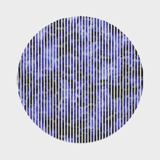 Futuristic Tech Grid Sphere 3D Model