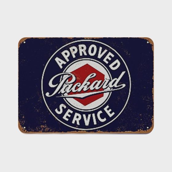 Packard Service Approved Sign 3D Model