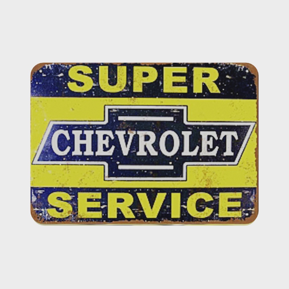 Retro ‘Super Chevrolet Service’ 3D model