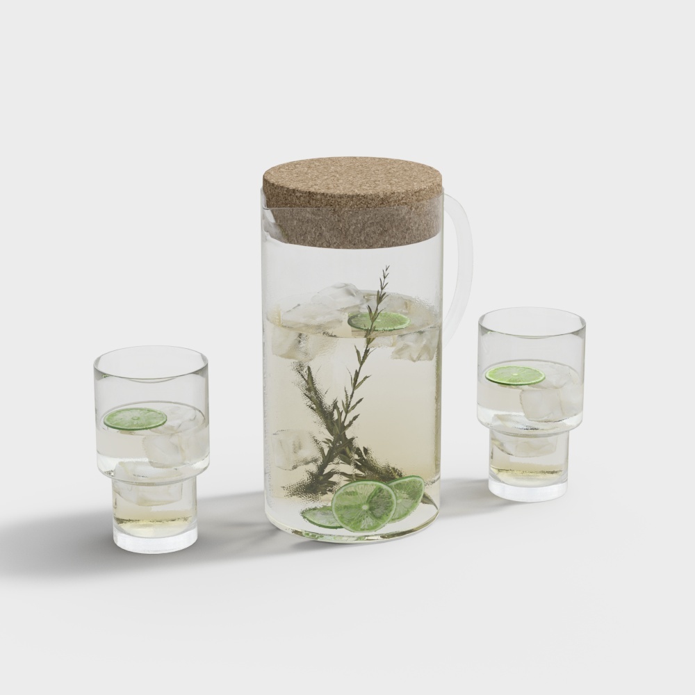 Modern Lemon Tea Drink