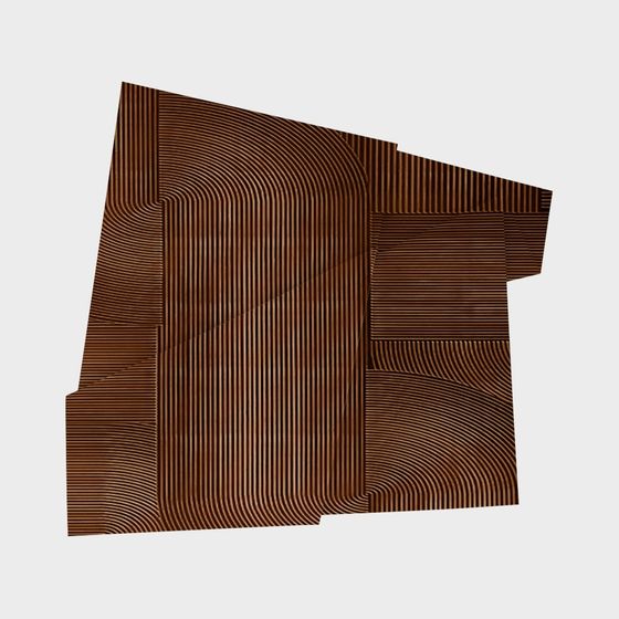 Low-Polygon High-Detail 3D Model with Unique Texture