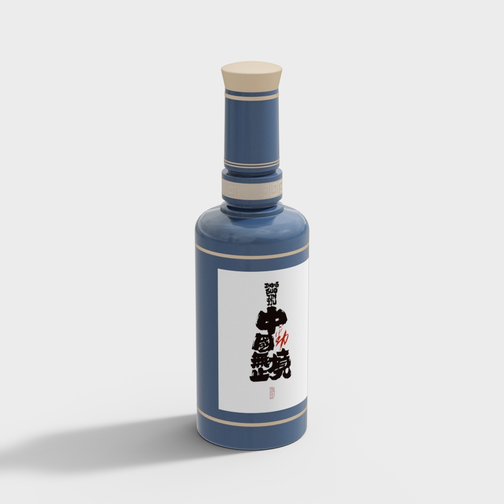 Oriental Elegance 3D model