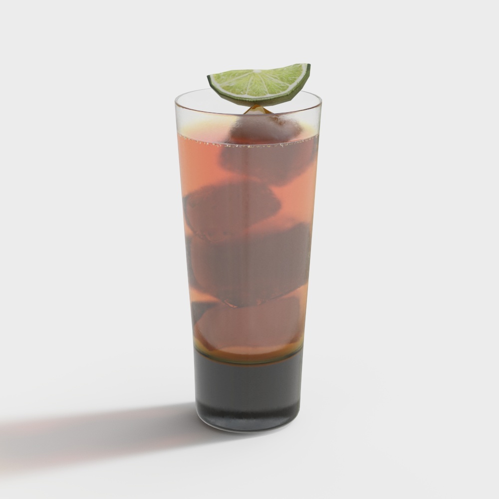 Fruit tea cocktail
