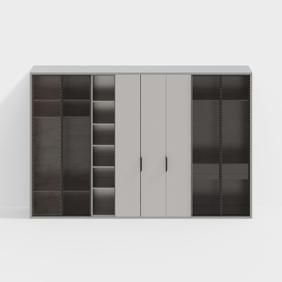 Urban Storage Cabinet 3D model