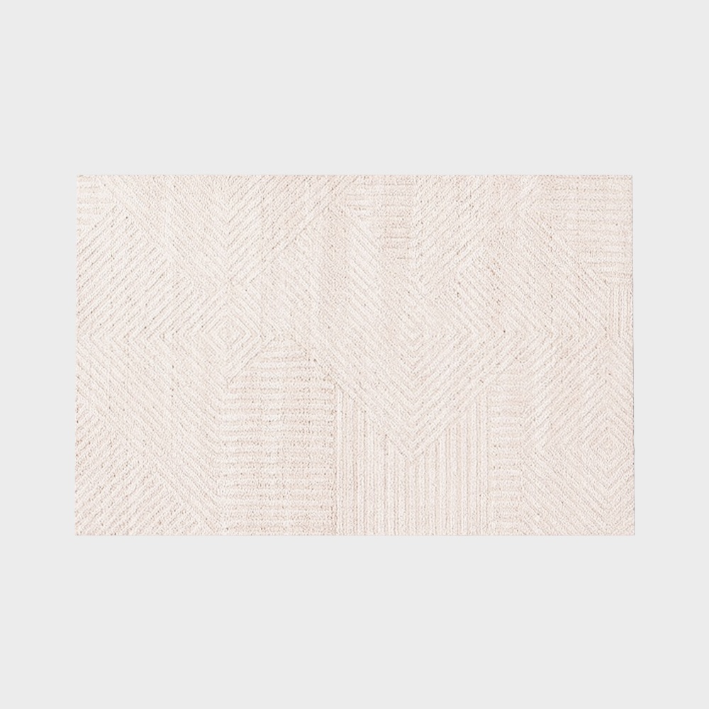 Geometric Carpet 3D Model – Low-Poly Interior Rug