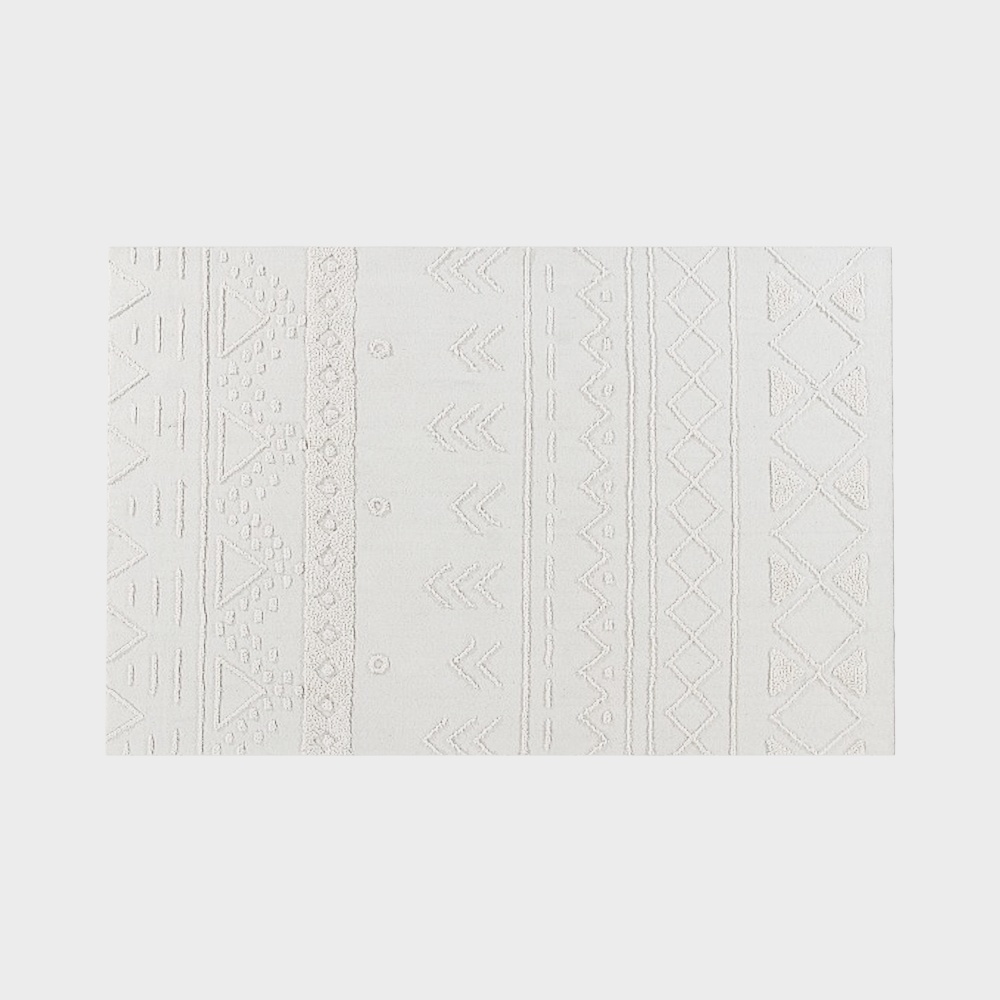 Geometric Low-Poly Carpet 3D Model – Ethnic Pattern