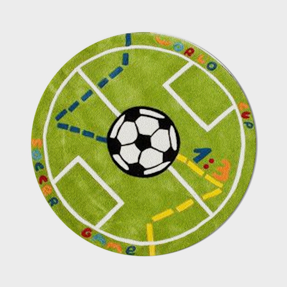 Kid's Soccer Rug 3D model