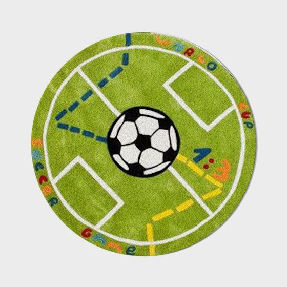 Kid's Soccer Rug 3D model