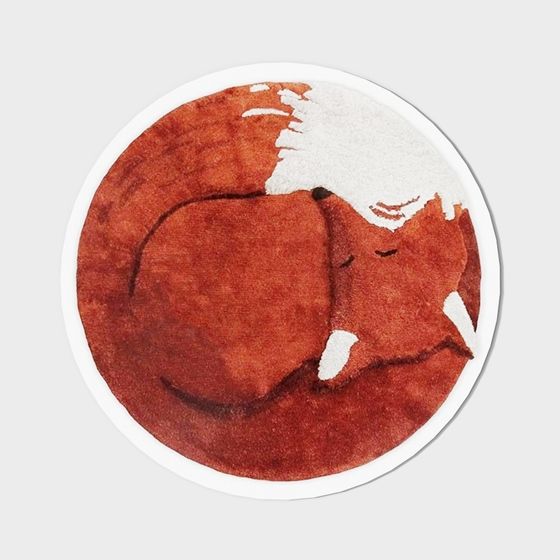 Sleeping Fox 3D model for Creative Projects