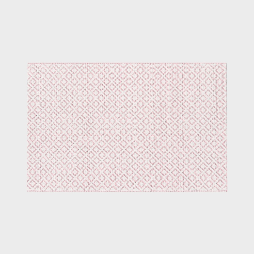 Thảm Trẻ Em Màu Hồng Kim Cương Hiện Đại Dễ Thương