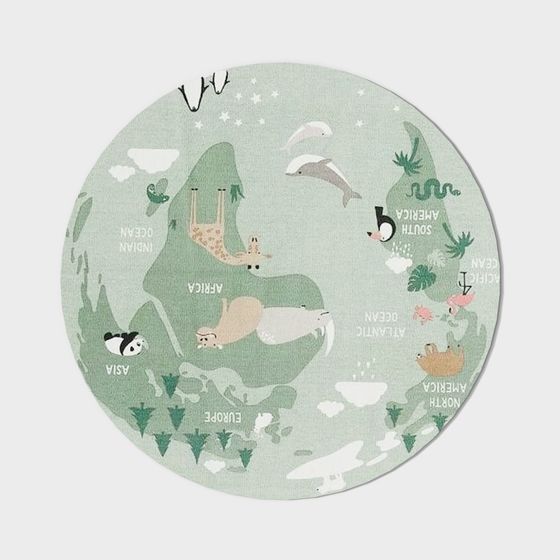 현대적인 어린이 카펫