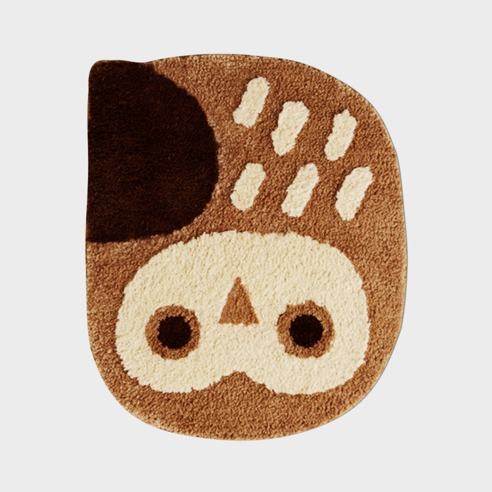 Forest Friend Blanket 3D Model – Soft Panda Texture