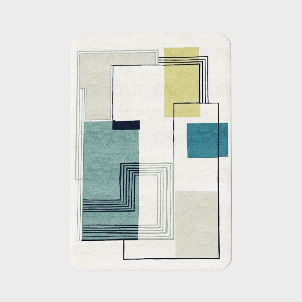 Abstract Geometric Carpet 3D model