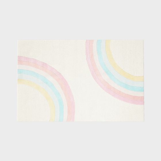 Charming Rainbow Carpet 3D Model