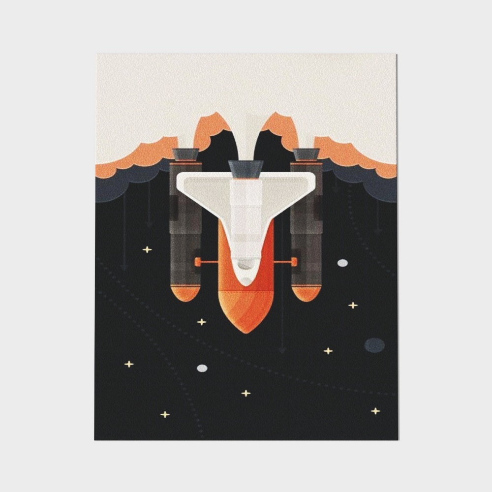 Galactic Shuttle 3D model