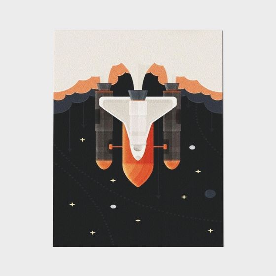 Galactic Shuttle 3D model