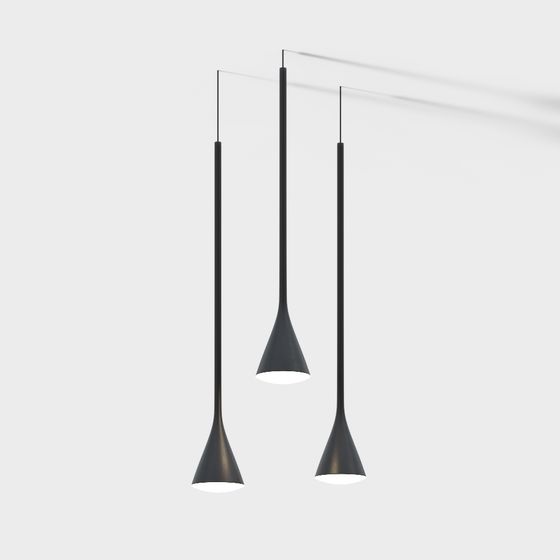 Sleek Pendant Lamp 3D model