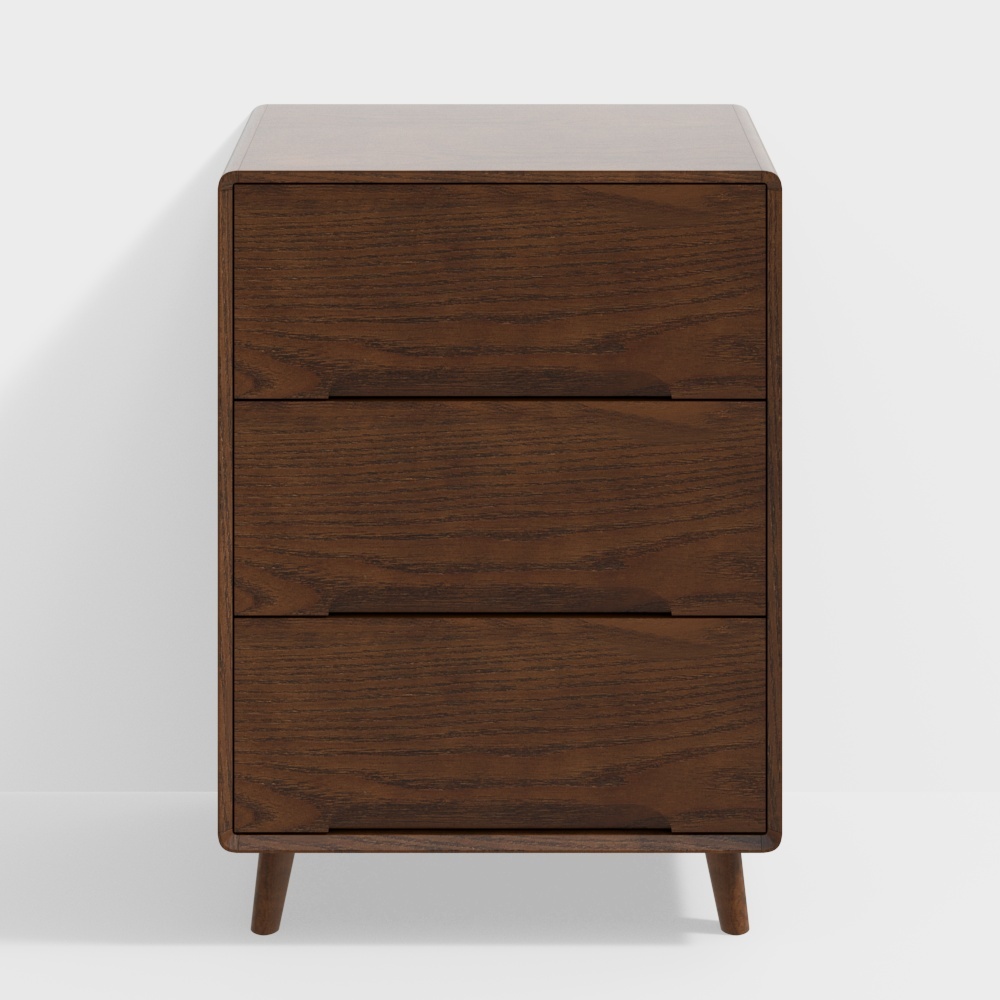 Stylish Nordic Chest 3D Model - Youjiamiao Design