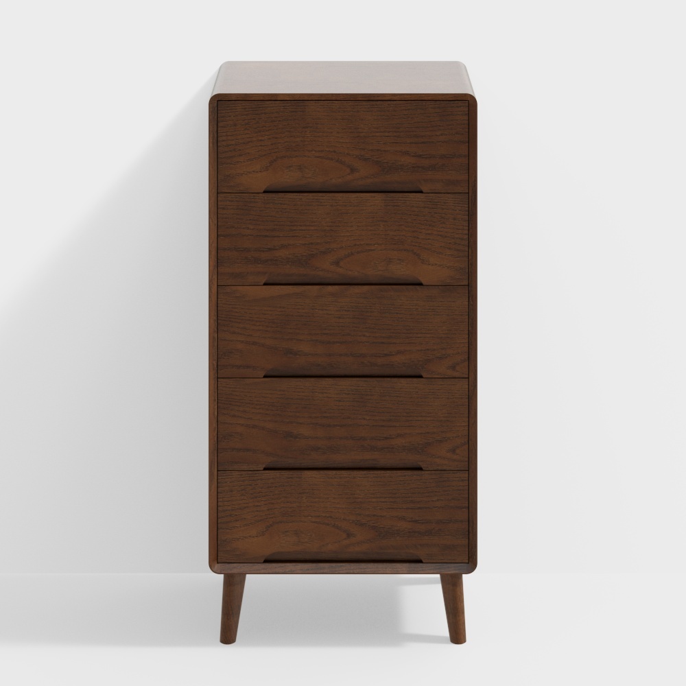 Vintage Storage Cabinet 3D model for Modern Interiors