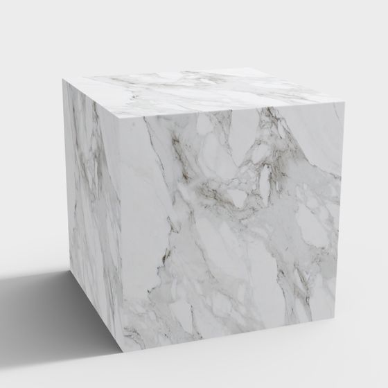 Stylish Earth Color Platform 3D Model
