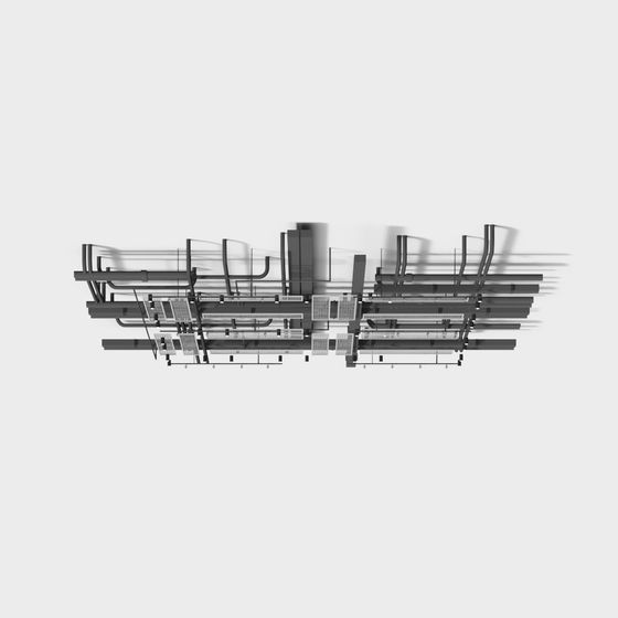 Industrial Labyrinth 3D model