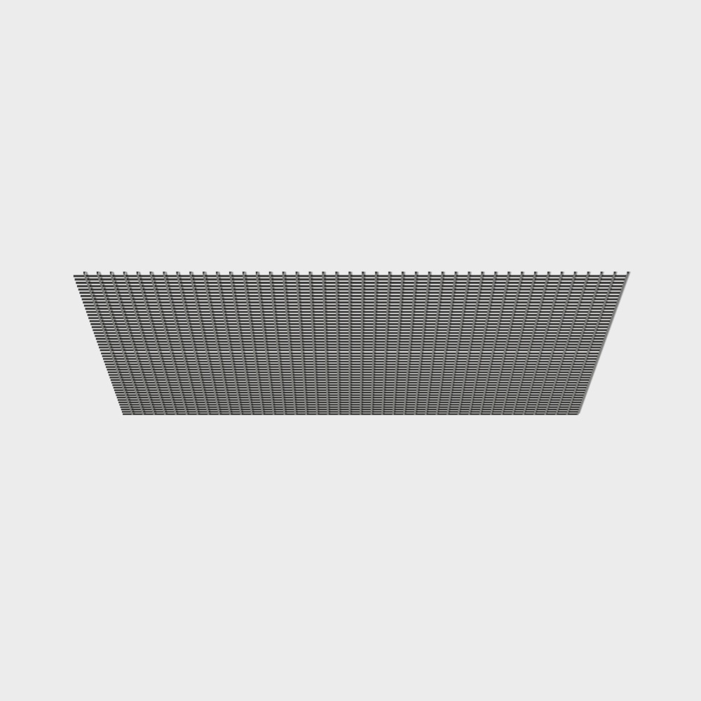 Metal Grate Ceiling 3D Model – Modern Metallic Design