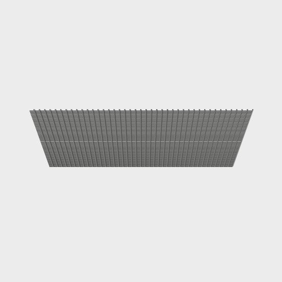 Metal Grate Ceiling 3D Model for Modern Interiors