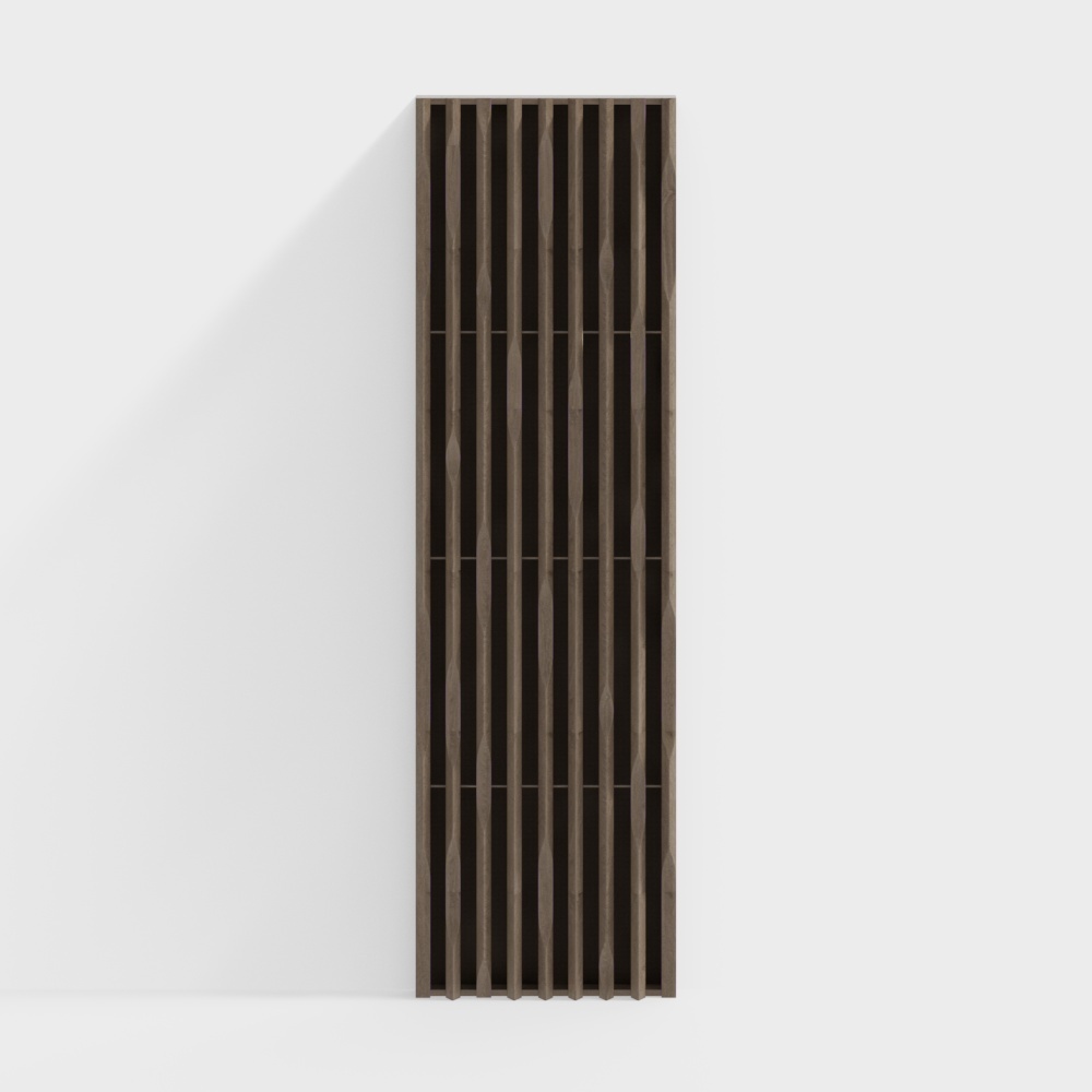 Modern creative wooden partition background wall