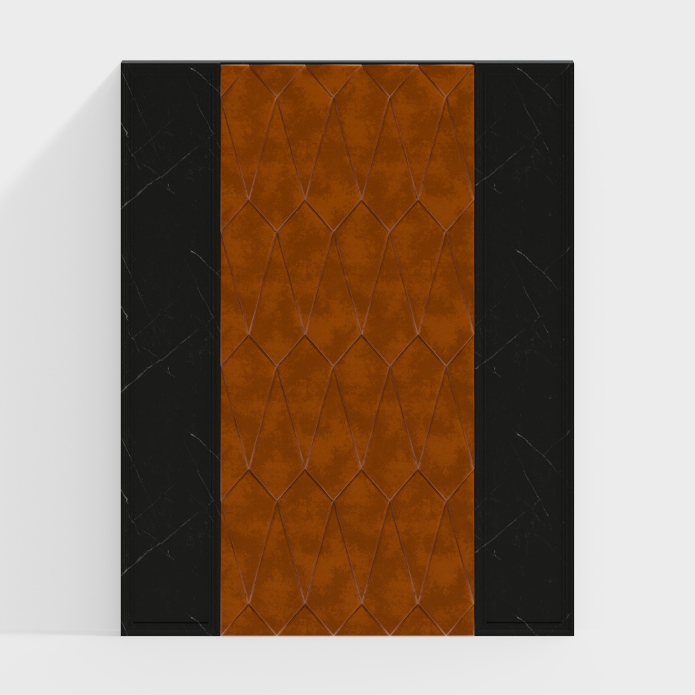 Modern marble soft package background