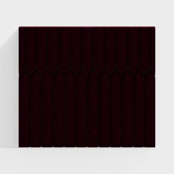 Tường nền túi mềm màu tím hiện đại