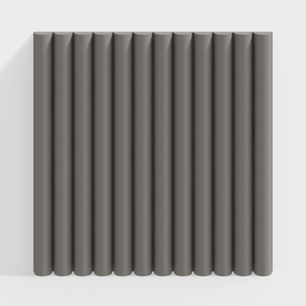 Soft style wooden fence background wall