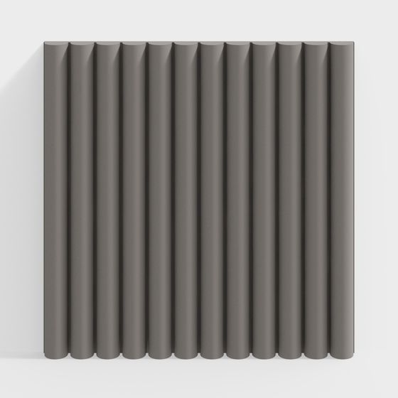 Soft style wooden fence background wall