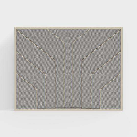 Серая золотая стенка