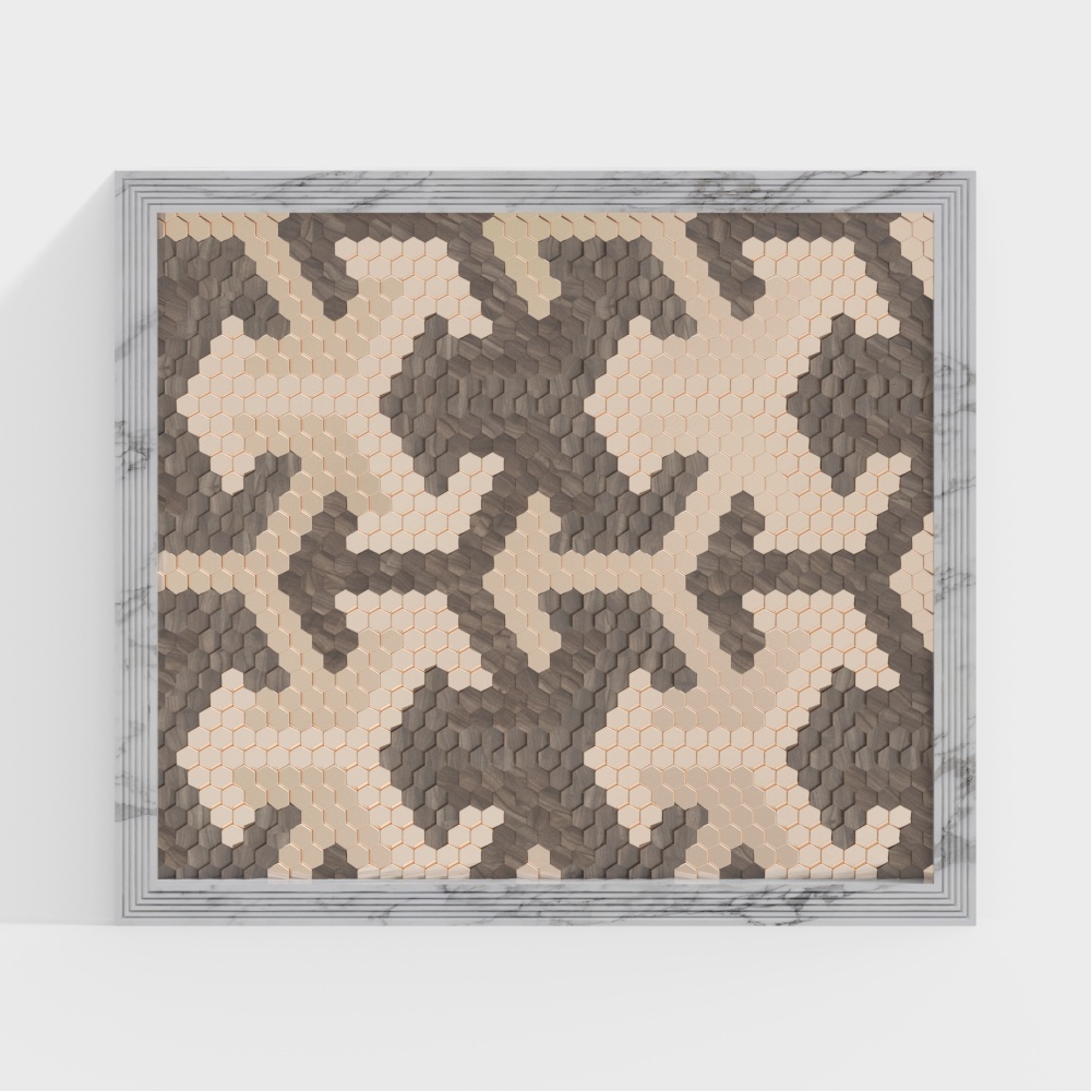 Moderne gepunktete Karo-Hintergrundwand