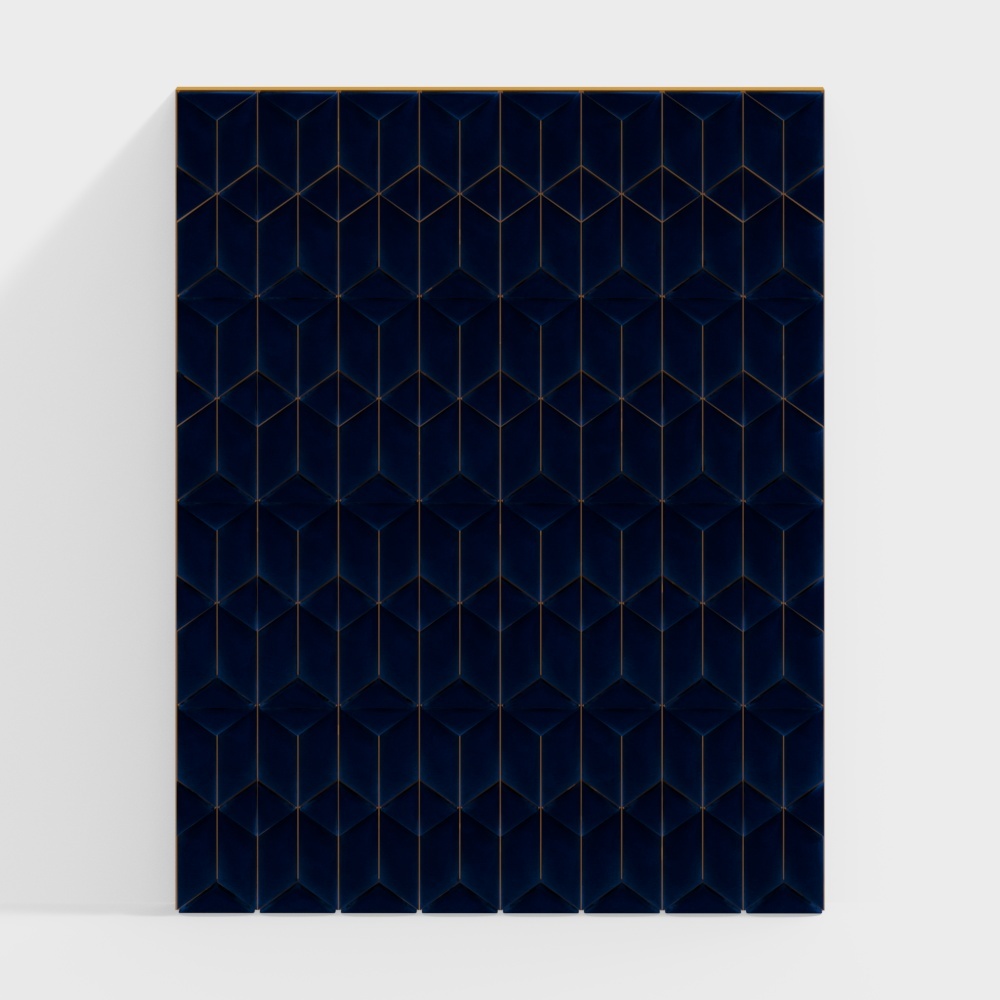 Modern blue soft bag background