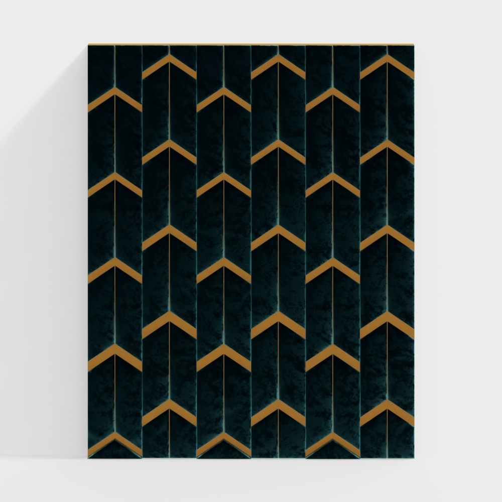 Modern green soft bag background