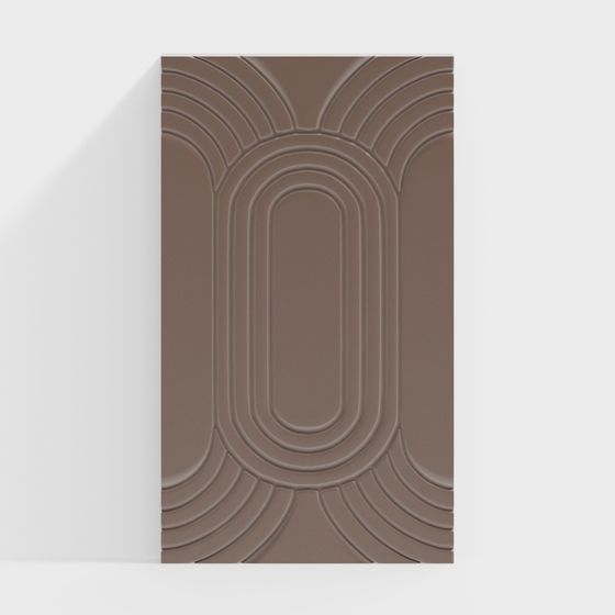 Art Deco Panel 3D model