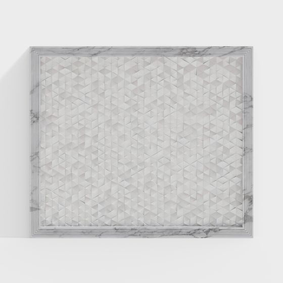 Stylish Marble Pattern Floor 3D model for Creative Projects