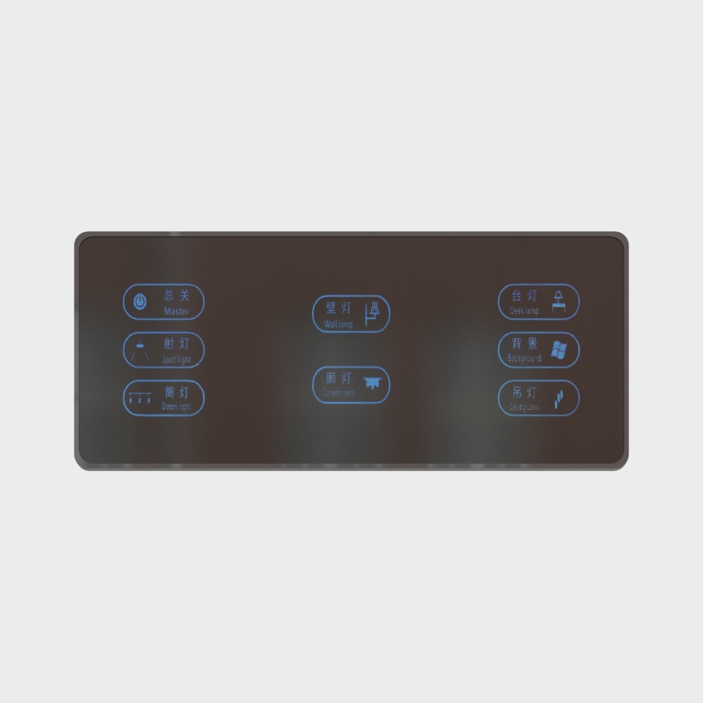 現代智能總控燈開關