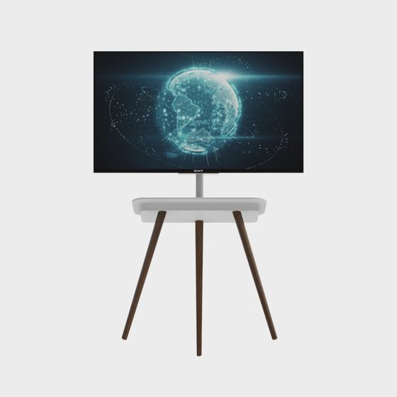 Smart Display Stand Low-Polygon 3D model