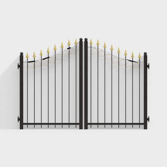 Golden Spear Gate 3D model