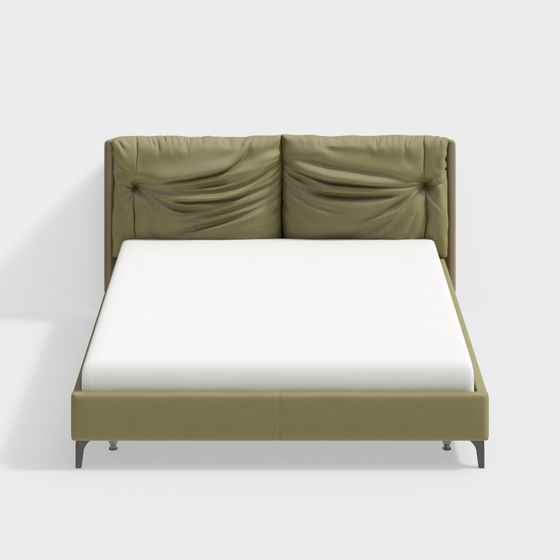 Modern Dreamer Bed 3D model for Contemporary Spaces