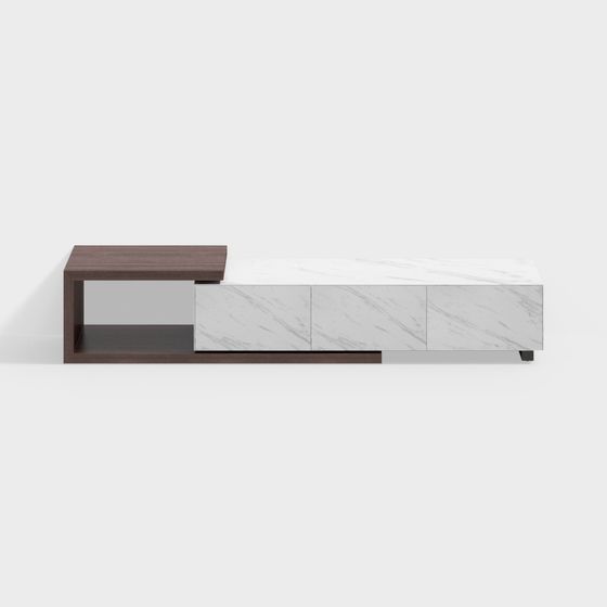 Urban Living Room TV Cabinet 3D model