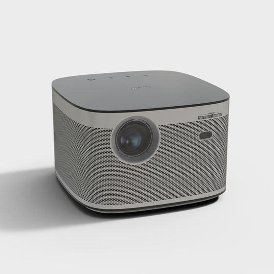 Stylish 3D Model of Smart Projector